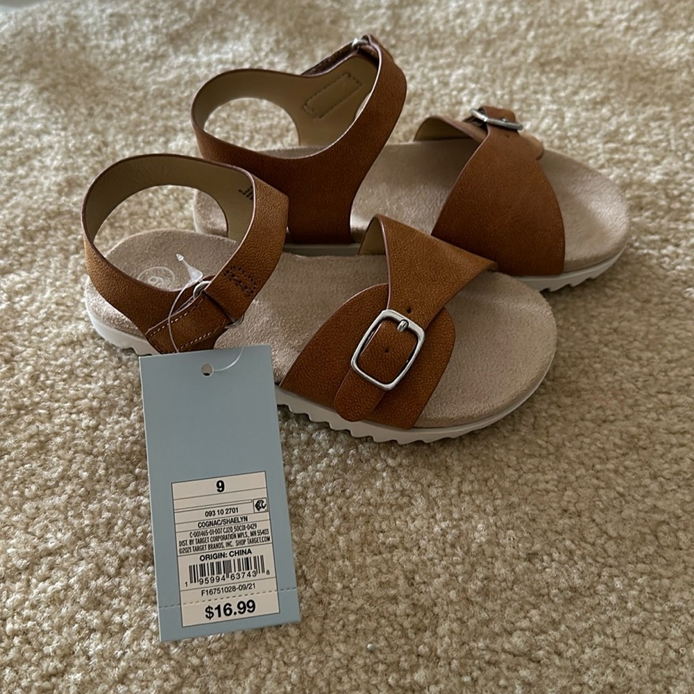 Brown sandals